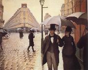 Gustave Caillebotte Paris Street,Rainy Day oil painting artist